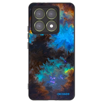 Picasee silikonowe czarne etui na Xiaomi 14T - Space