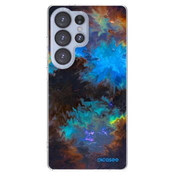 Picasee silikonowe przeźroczyste etui na Samsung Galaxy S25 Ultra 5G - Space