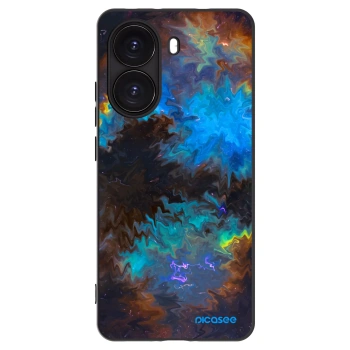 Picasee silikonowe czarne etui na Xiaomi Poco X7 Pro 5G - Space