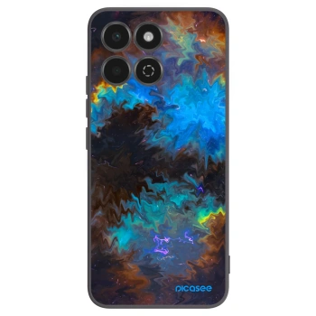 Picasee silikonowe czarne etui na Honor 200 Smart 5G - Space