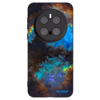 Picasee silikonowe czarne etui na Honor Magic7 Pro 5G - Space