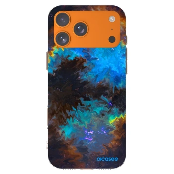 Picasee silikonowe przeźroczyste etui na Apple iPhone 17 Pro Max - Space