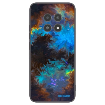 Picasee silikonowe czarne etui na Realme 12X - Space