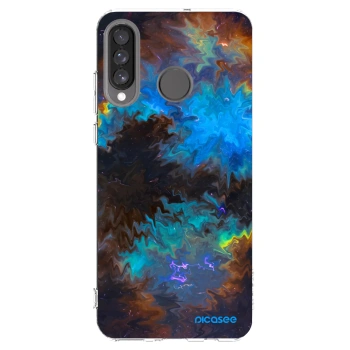 Picasee silikonowe przeźroczyste etui na Huawei P30 Lite - Space