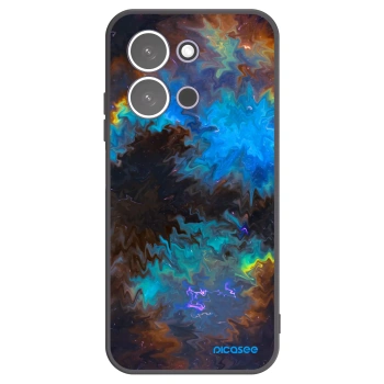 Picasee silikonowe czarne etui na Xiaomi Redmi 15C 5G - Space