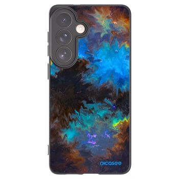 Picasee silikonowe czarne etui na Samsung Galaxy S26+ - Space