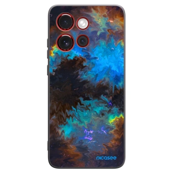 Picasee silikonowe czarne etui na Motorola Edge 60 Neo 5G - Space