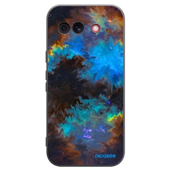 Picasee silikonowe czarne etui na Google Pixel 10a - Space