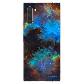 Picasee silikonowe przeźroczyste etui na Samsung Galaxy Note 10 N970F - Space