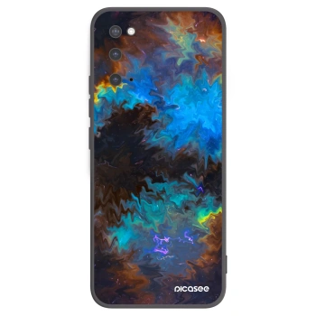 Picasee silikonowe czarne etui na Samsung Galaxy S20 G980F - Space