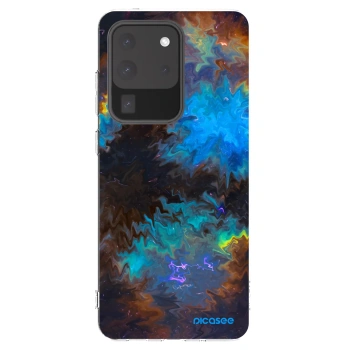 Picasee silikonowe przeźroczyste etui na Samsung Galaxy S20 Ultra 5G G988F - Space