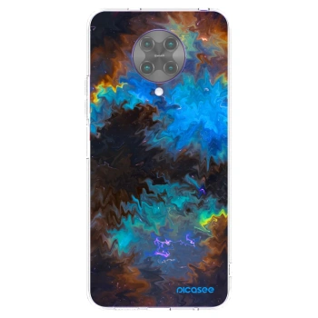 Picasee silikonowe przeźroczyste etui na Xiaomi Poco F2 Pro - Space