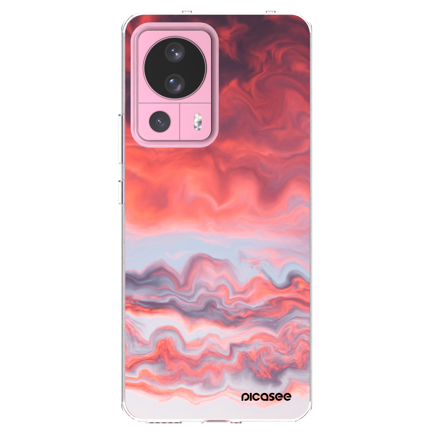 Picasee silikonowe przeźroczyste etui na Xiaomi 13 Lite - Sunset