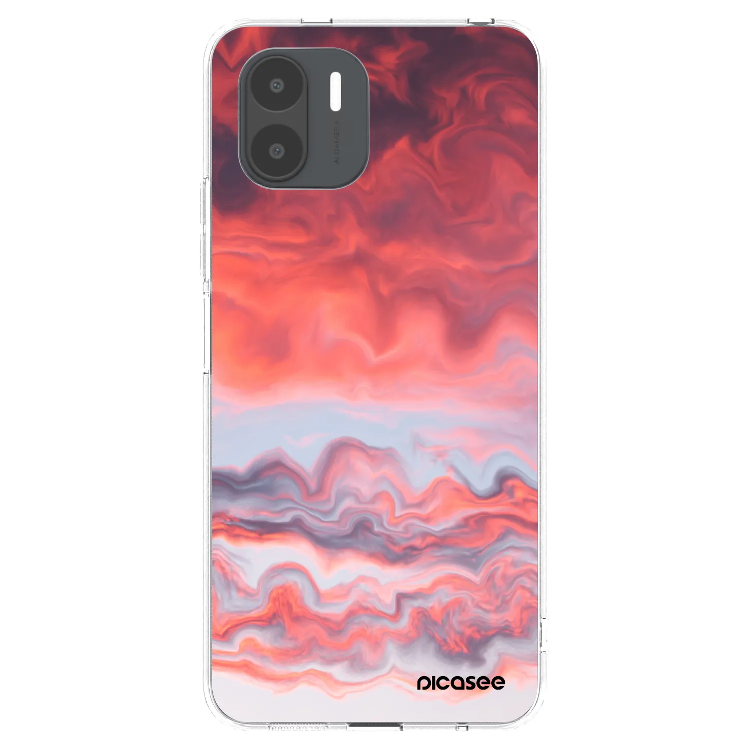 Picasee silikonowe przeźroczyste etui na Xiaomi Redmi A2 - Sunset