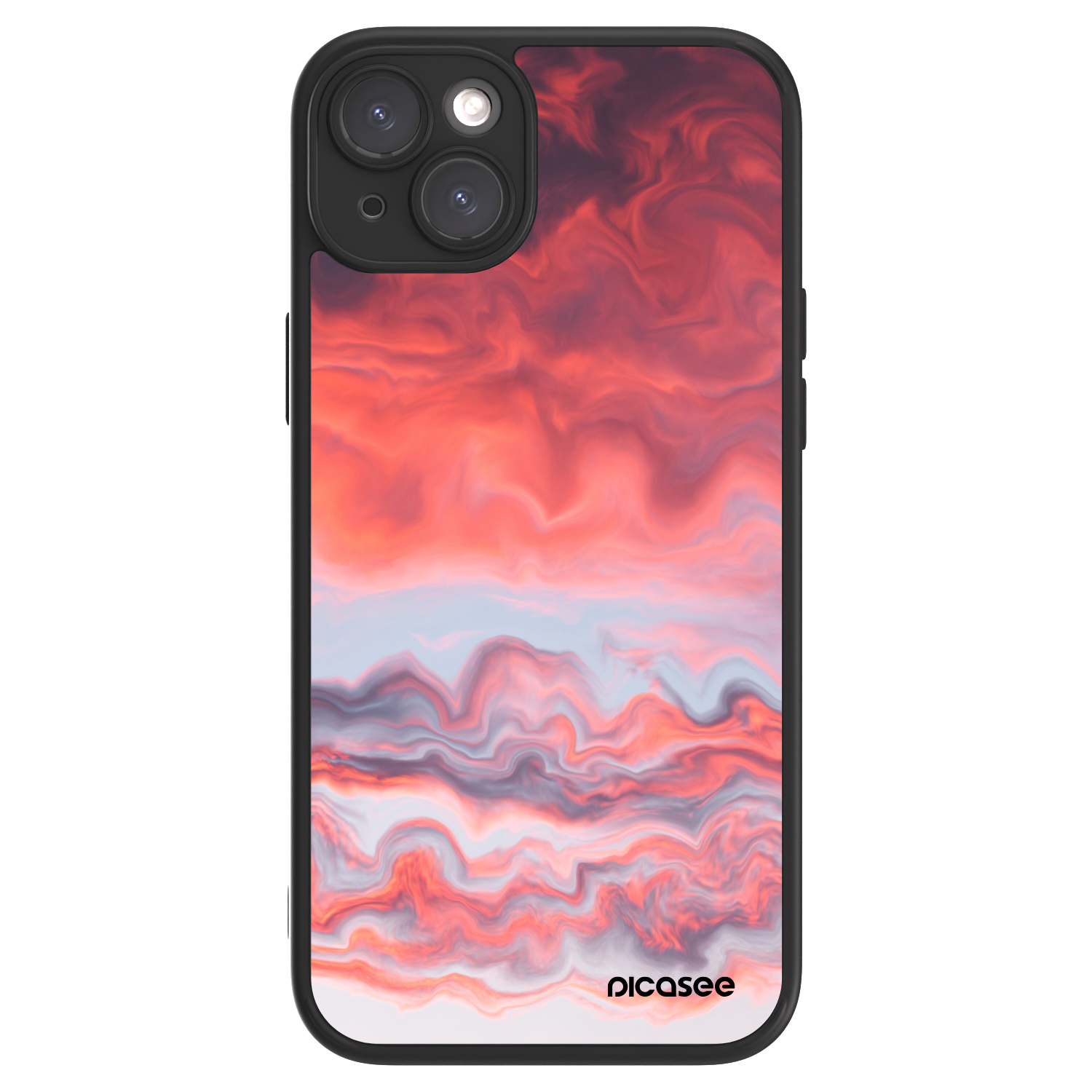 Picasee ULTIMATE CASE MagSafe pro Apple iPhone 15 Plus - Sunset