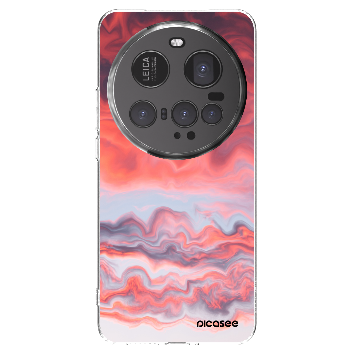 Picasee silikonowe przeźroczyste etui na Xiaomi 15 Ultra - Sunset
