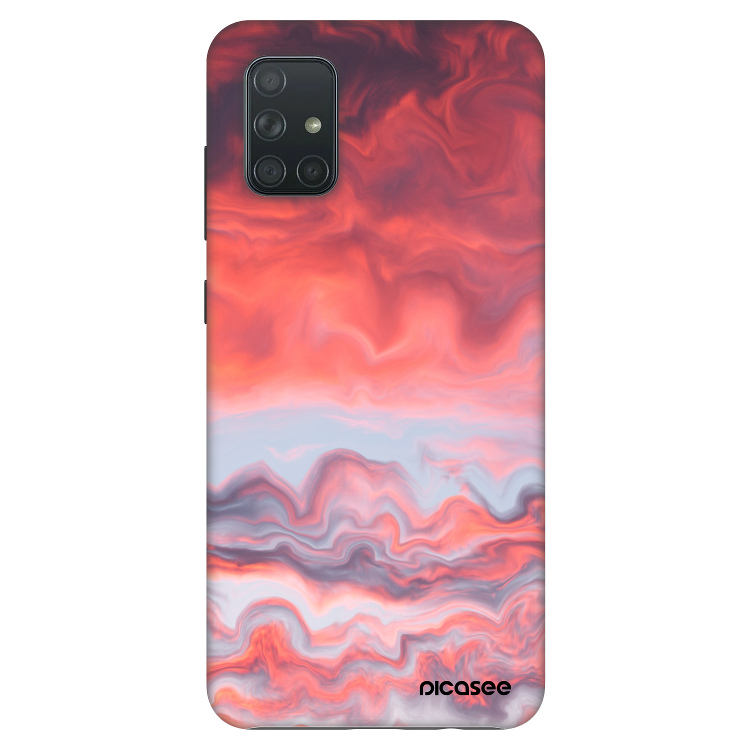 Picasee Fashion Case na Samsung Galaxy A71 A715F - Sunset