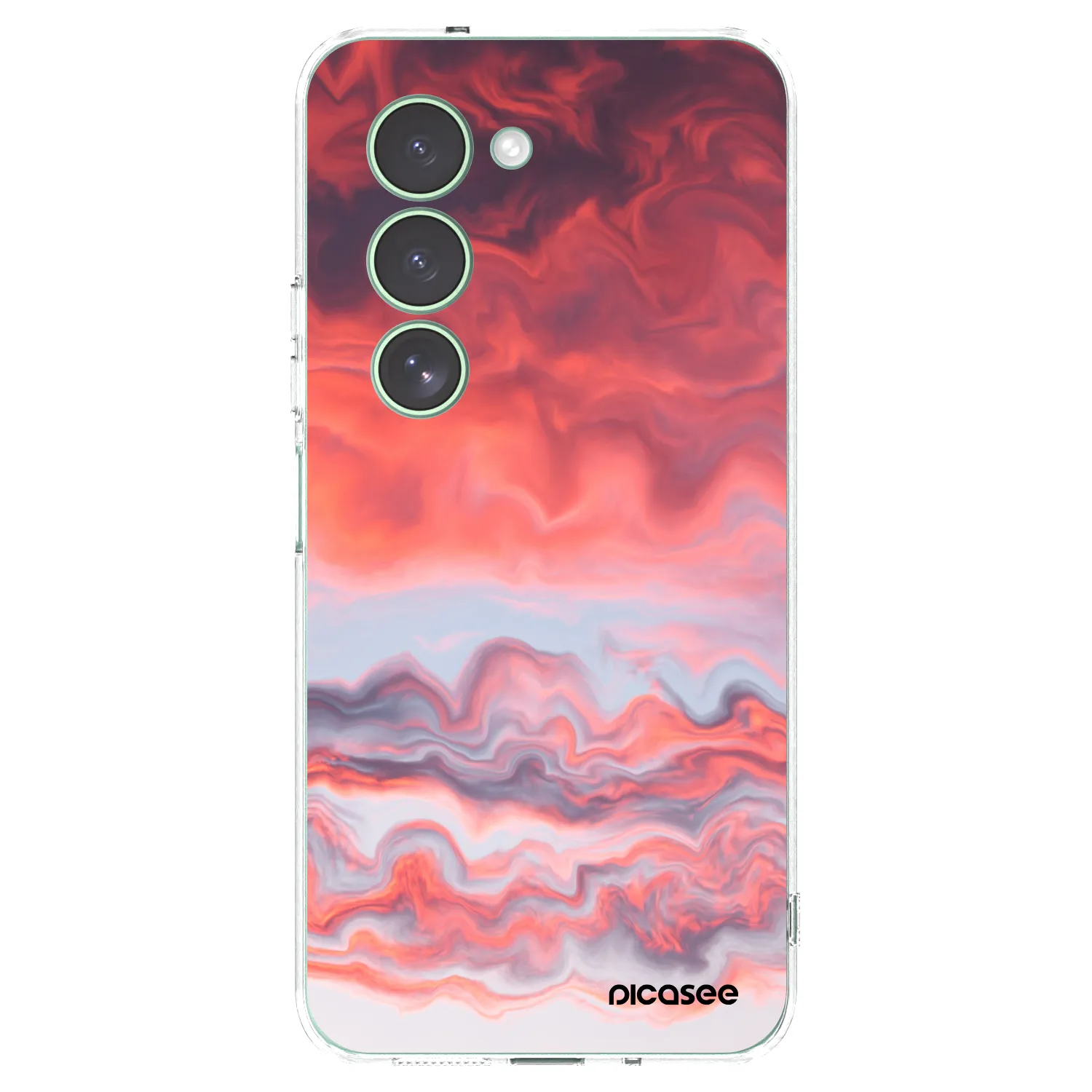 Picasee silikonowe przeźroczyste etui na Xiaomi Redmi 15 5G - Sunset