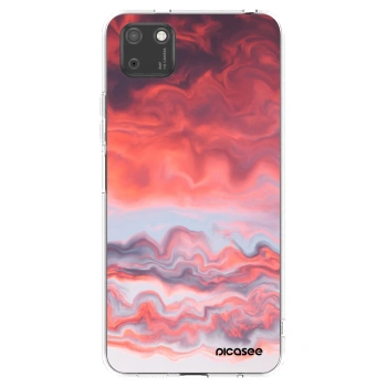 Picasee silikonowe przeźroczyste etui na Huawei Y5P - Sunset