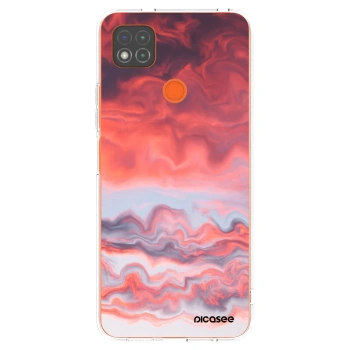 Picasee silikonowe przeźroczyste etui na Xiaomi Redmi 9C - Sunset