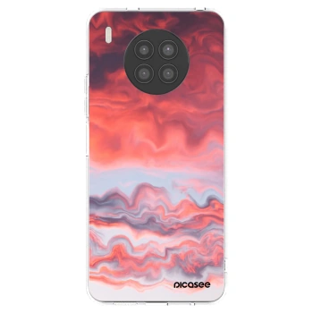 Picasee silikonowe przeźroczyste etui na Huawei Nova 8i - Sunset