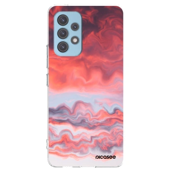 Picasee silikonowe przeźroczyste etui na Samsung Galaxy A53 5G A536 - Sunset