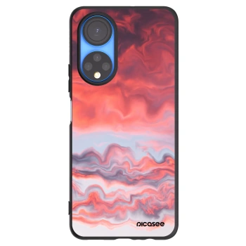 Picasee silikonowe czarne etui na Honor X7 - Sunset