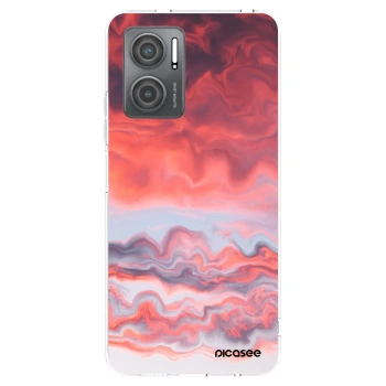 Picasee silikonowe przeźroczyste etui na Xiaomi Redmi 10 5G - Sunset