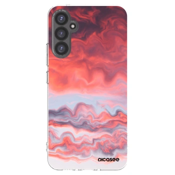 Picasee silikonowe przeźroczyste etui na Samsung Galaxy A34 5G A346B - Sunset
