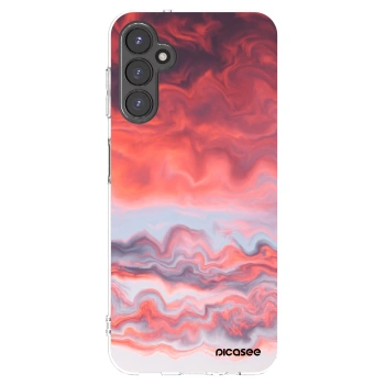 Picasee silikonowe przeźroczyste etui na Samsung Galaxy A14 4G A145R - Sunset