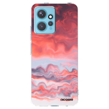 Picasee silikonowe przeźroczyste etui na Xiaomi Redmi Note 12 4G - Sunset