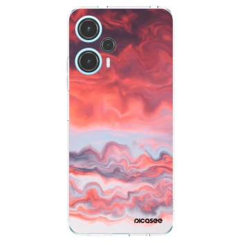 Picasee silikonowe przeźroczyste etui na Xiaomi Poco F5 - Sunset