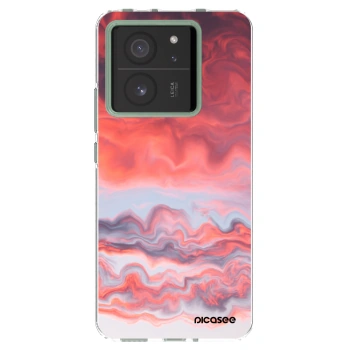 Picasee silikonowe przeźroczyste etui na Xiaomi 13T Pro - Sunset
