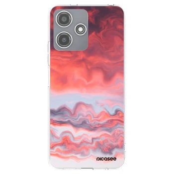 Picasee silikonowe przeźroczyste etui na Xiaomi Redmi 12 5G - Sunset