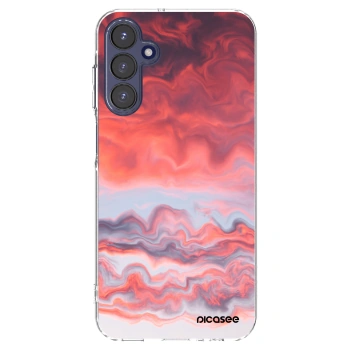 Picasee silikonowe przeźroczyste etui na Samsung Galaxy A15 A155F 4G - Sunset