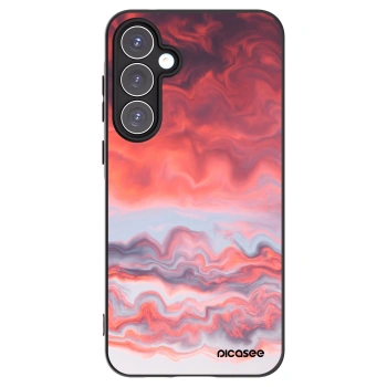 Picasee silikonowe czarne etui na Samsung Galaxy A55 5G A556B - Sunset