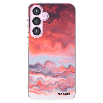 Picasee silikonowe przeźroczyste etui na Samsung Galaxy A55 5G A556B - Sunset