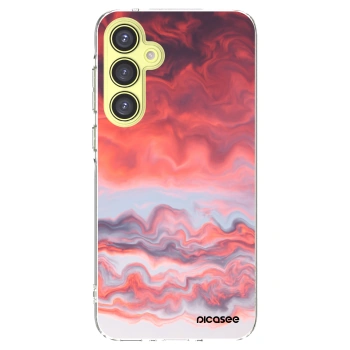 Picasee silikonowe przeźroczyste etui na Samsung Galaxy A35 5G A356B - Sunset
