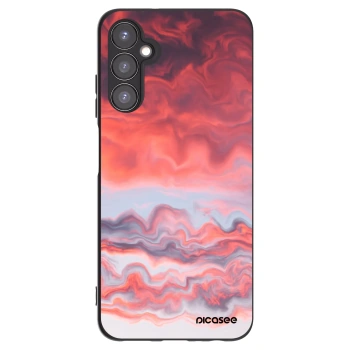 Picasee silikonowe czarne etui na Samsung Galaxy A05s A057G - Sunset