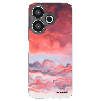 Picasee silikonowe przeźroczyste etui na Xiaomi Redmi 13 4G - Sunset