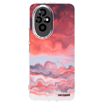 Picasee silikonowe przeźroczyste etui na Honor 200 Pro 5G - Sunset