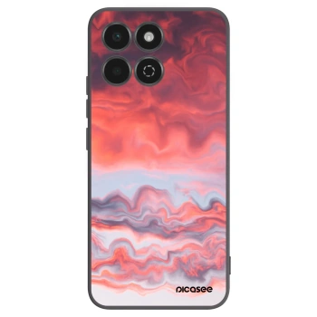 Picasee silikonowe czarne etui na Honor 200 Smart 5G - Sunset