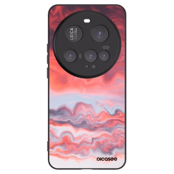Picasee silikonowe czarne etui na Xiaomi 15 Ultra - Sunset