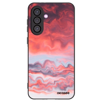 Picasee silikonowe czarne etui na Samsung Galaxy A36 5G - Sunset