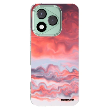 Picasee silikonowe przeźroczyste etui na Honor 400 Lite 5G - Sunset