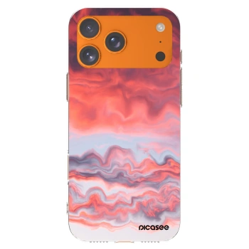 Picasee silikonowe przeźroczyste etui na Apple iPhone 17 Pro Max - Sunset