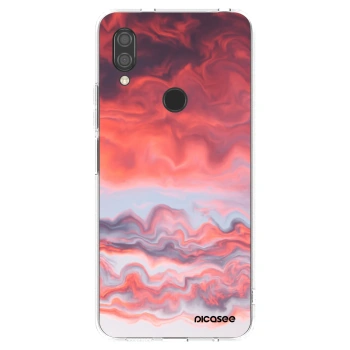 Picasee silikonowe przeźroczyste etui na Xiaomi Redmi 7 - Sunset