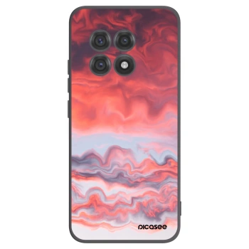 Picasee silikonowe czarne etui na OnePlus 13R 5G - Sunset