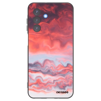 Picasee silikonowe czarne etui na Samsung Galaxy A17 5G - Sunset