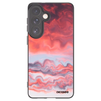 Picasee silikonowe czarne etui na Samsung Galaxy S26+ - Sunset